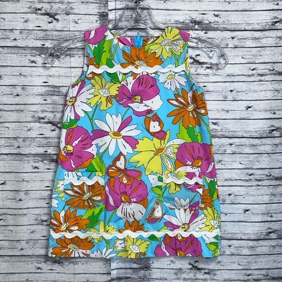 Lilly Pulitzer Little Lilly Classic Shift Dress Paint by Numbers - Picture 3 of 11